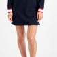 Tommy Jeans Women's Contrast Trim Sweatshirt Dress Blue