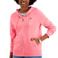 Tommy Hilfiger Women's French Terry Hoodie Pink Size X-Small