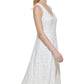Tommy Hilfiger Women's Retro Daisy Fit & Flare Dress White Size 6
