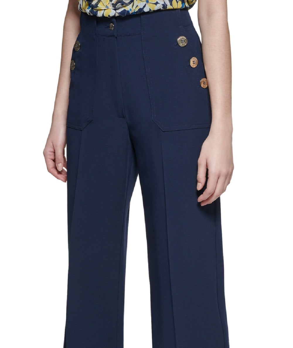 Tommy Hilfiger Women's Sailor Pants Blue Size 16