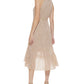 Tommy Hilfiger Women's Sleeveless Halter Dress Brown Size 2