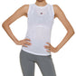 Tommy Hilfiger Women's Sport Mesh Panel Tie Back Top White Size X-Small
