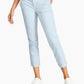 Tommy Hilfiger Women's Th Flex Cuffed Chino Straight Leg Pants Blue Size 10