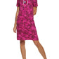Tommy Hilfiger Women's Camo Print Hoodie Dress Pink Size X-Small