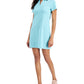 Tommy Hilfiger Women's V Neck Polo Dress Green Size Medium