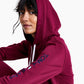 Tommy Jeans Women's Cropped Logo Hoodie Pink Size Small