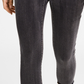Tommy Jeans Women's Mid Rise Cuffed Skinny Jeans Gray Size Small