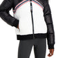Tommy Hilfiger Women's Sport Colorblocked Puffer Jacket Black Size X-Small