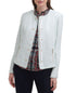 tommy-hilfiger-womens-zippered-textured-snap-front-frayed-wear-to-work-jacket-green-size-16