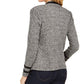 Tommy Hilfiger Women's Military Band Jacket Gray Size X-Small