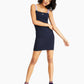Tommy Jeans Women's Logo Strap Bodycon Dress Blue Size X-Large