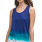 Tommy Hilfiger Women's Sport Cutout Ombre Tank Dress Orange Size Large