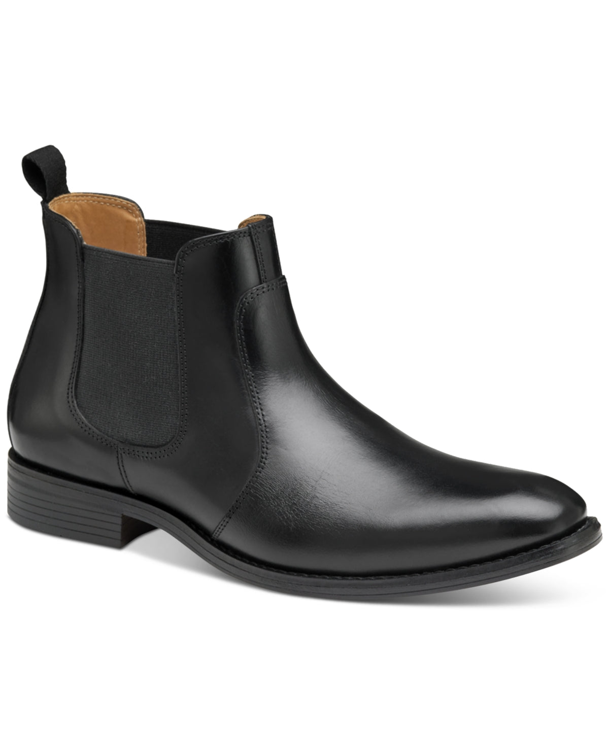 Johnston & Murphy Men's Lewis Chelsea Boot Black Size 9