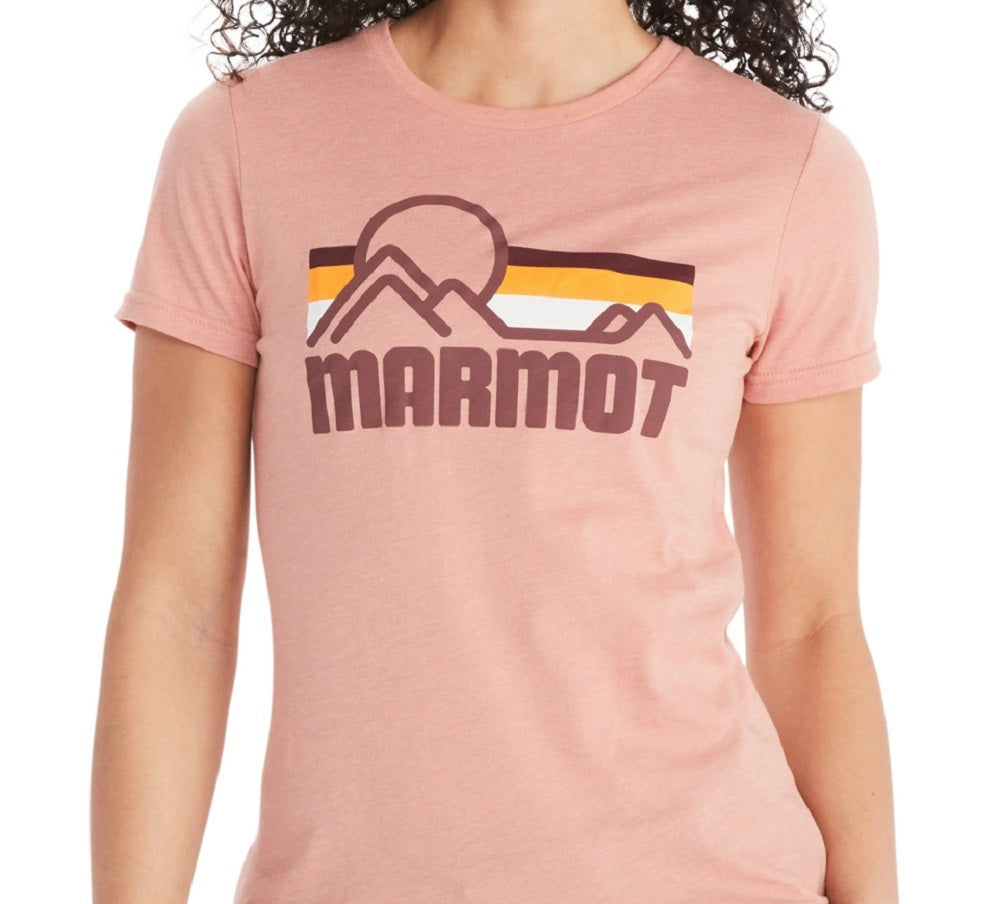 Marmot Women's Coastal T-Shirt Pink Size X-Large