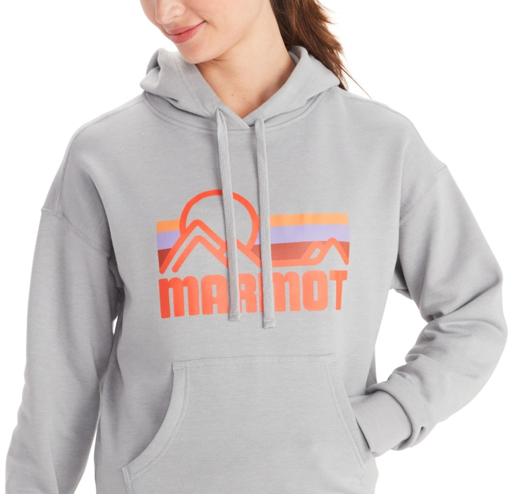 Marmot Women's Coastal Hoodie ग्रे साइज़ X-Large