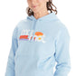Marmot Women's Oceanside Graphic Print Hoodie Blue Size X-Large