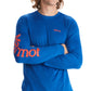 Marmot Men's Windridge Logo Shirt Blue Size X-Large