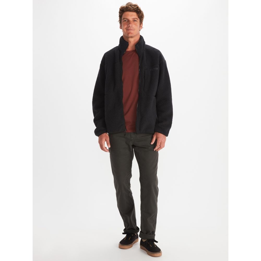 Marmot Men's Aros Fleece Jacket Black Size Large