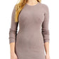 GUESS Women's Shae Buttoned Sweater Dress Purple Size X-Large