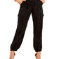 GUESS Women's Bowie Cargo Pants Black Size 28