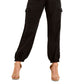 GUESS Women's Bowie Cargo Pants Black Size 28