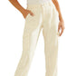 GUESS Women's Bowie Chino Cargo Pants White Size 28