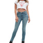 GUESS Women's High Waist Ankle Skinny Jeans Blue Size 26