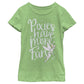 Disney Girl's Tinkerbell Pixies Have More Fun Graphic Tee Green Size Medium