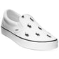 Ralph Lauren Men's Canvas Lifestyle Skate Shoes White Size 11.5