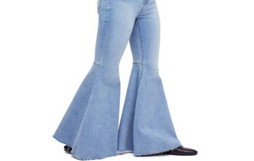 Free People Women's Just Float On Flare Jeans Blue Size 31