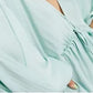 Free People Women's Elouise Blouse Blue Size X-Small