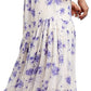 Free People Women's Feeling Groovy Long Sleeve Midi Dress White Size X-Small