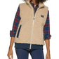 बास आउटडोर महिलाओं की रूट हाइकिंग फॉक्स शेरपा वेस्ट ब्राउन साइज़ मीडियम