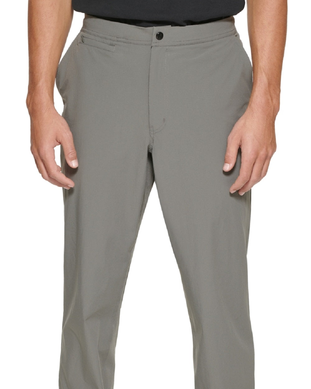 Bass Outdoor Men's Performance Zipper Pocket Ankle Pants Gray Size Large