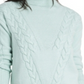 Vince Camuto Women's Cable Stitch Pullover Sweater Green Size Medium