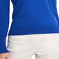 Riley & Rae Women's Clara V Neck Sweater Blue Size Small