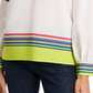 Riley & Rae Women's Eliza Stripe Blouse Green Size X-Small
