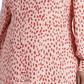 Vince Camuto Women's Animal Print Reset Long Sleeve Dress Orange Size 16W