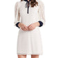 Riley & Rae Women's Leyla Lace Dress White Size Medium