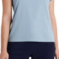 Riley & Rae Women's Suzi Flutter Sleeve Top Blue Size Large