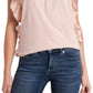 CeCe Women's Cascading Ruffle Top Pink Size Medium