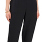 Vince Camuto Women's Liquid Base Pull On Pants Black Size Large