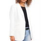 Vince Camuto Women's Luxe Crepe De Chine One Button Blazer White Size 4