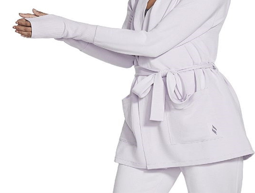 Skechers Women's Golounge Everyday Belted Hoodie Purple