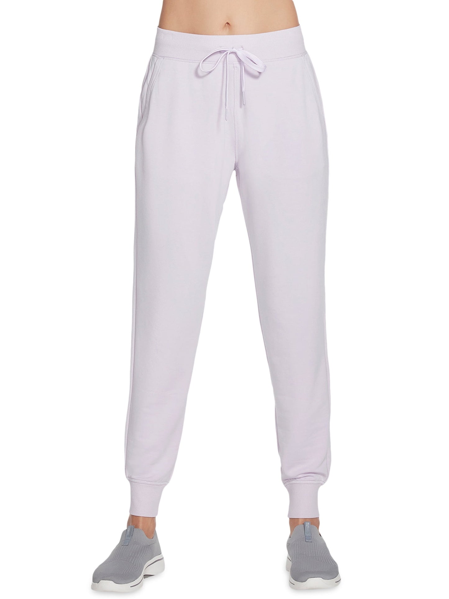 Skechers Women's Restful Drawstring Jogger Pants Purple Size Large