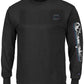 Champion Men's Big & Tall Graphic Logo Long Sleeve T-Shirt Black Size XX-Large