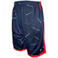 Champion Men's Allover Classic Logo Taped Mesh Shorts Blue Size XX-Large