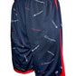 Champion Men's Allover Classic Logo Taped Mesh Shorts White Size 2X