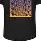 Champion Men's Psychedelic Stacked Throwback Logo T-Shirt Black Size XXX-Large