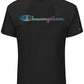 Champion Men's Classic Anaglyph Logo Short Sleeve T-Shirt Black Size XXX-Large